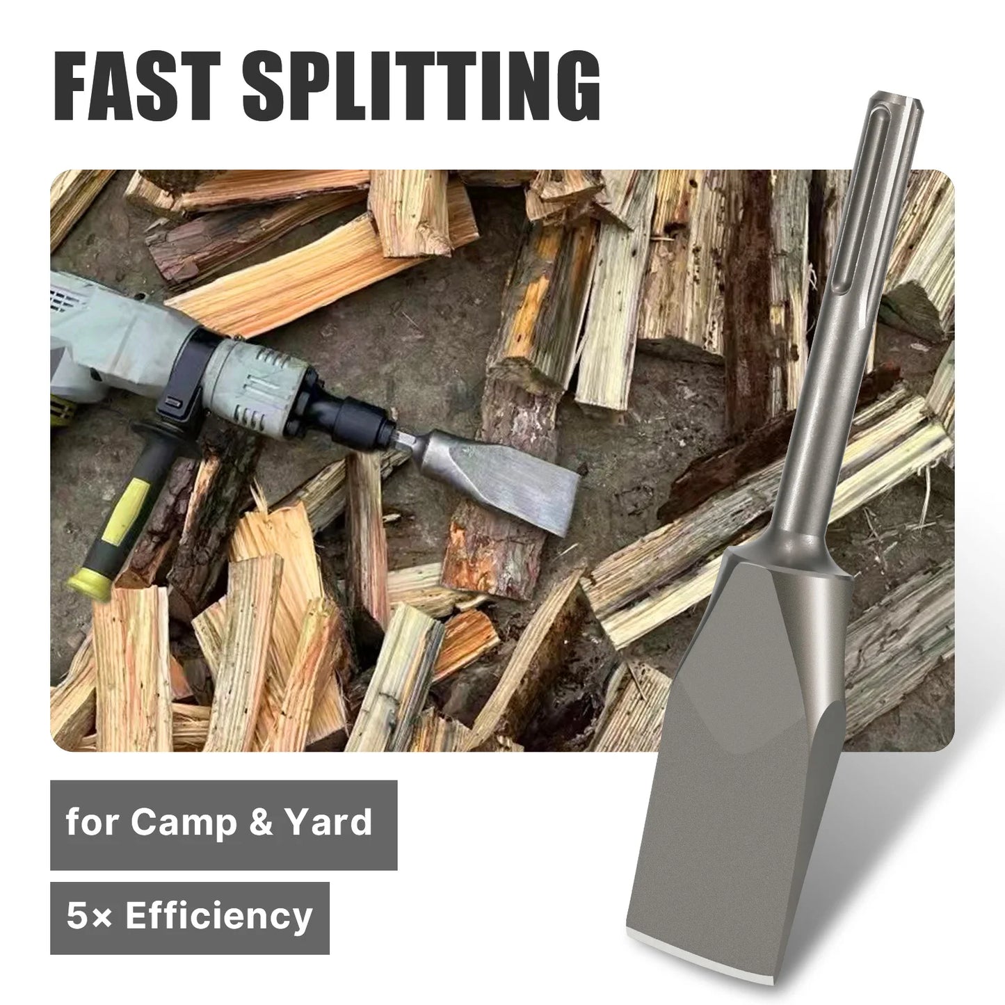 🪓 Wood Splitting Chisel