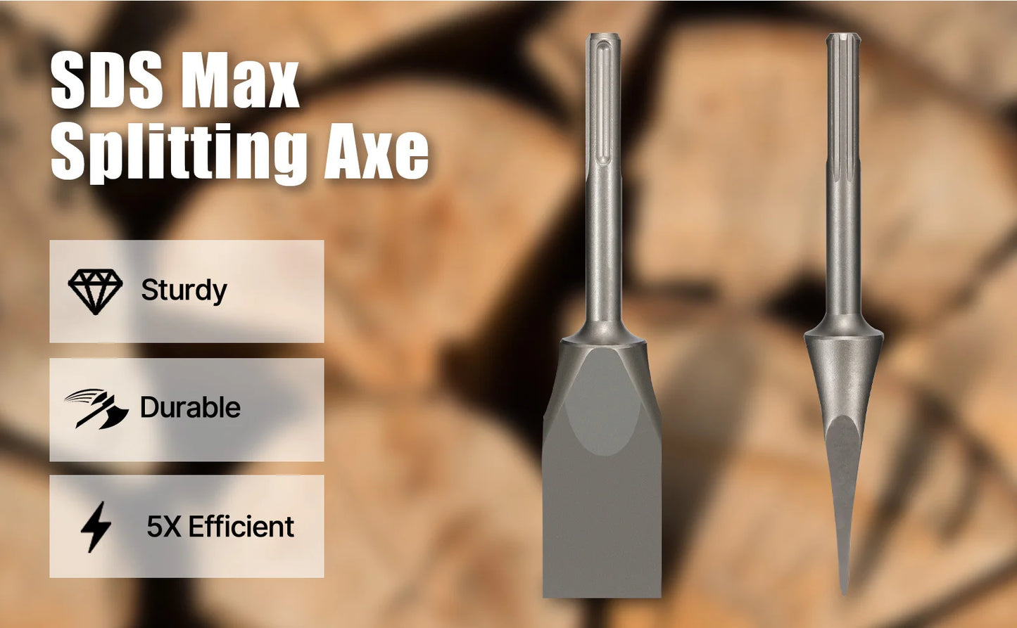 🪓 Wood Splitting Chisel